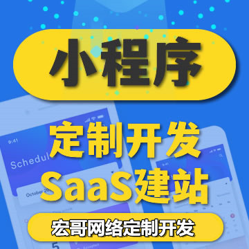 小程序开发服务：提供开发、SaaS、运维解决方案